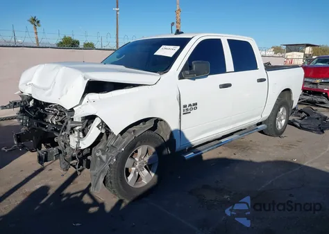 2022 Ram 1500 Classic Slt 4X4 5'7 Box from USA, damaged, VIN 3C6RR7LG0NG375220